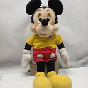 1986 Worlds of Wonder huge 24" Talking Mickey Mouse Show TESTED WORKS with TAPE